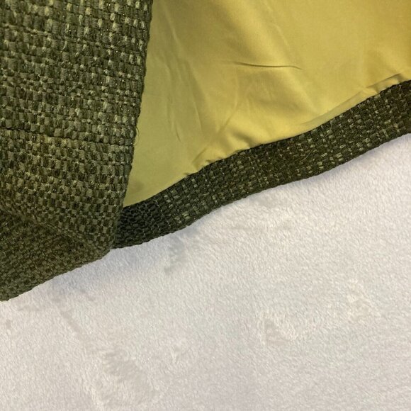 Coldwater Creek Green Tweed Blazer Jacket Womens 18 Academia Holiday Christmas - Picture 13 of 16